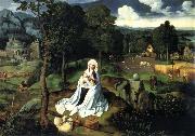 Joachim Patinir Races on that curses to Egypt oil painting reproduction